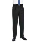 Elegant men trousers with a classic cut, two welt pockets, in polyester and viscose fabric. Contact us for a free quote.
 BRDELTA.NE