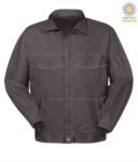 Multi pocket work jacket with shirt collar. Color beige PP00105110.BE