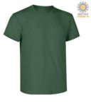 Short sleeve work t-shirt, regular fit, crew neck, OEKO-TEX certified. Colour  burgundy X-CTU01T.540