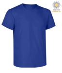 Short sleeve work t-shirt, regular fit, crew neck, OEKO-TEX certified. Colour navy blue X-CTU01T.008
