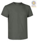 Short sleeve work t-shirt, regular fit, crew neck, OEKO-TEX certified. Colour turquoise X-CTU01T.551
