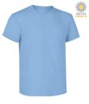 Short sleeve work t-shirt, regular fit, crew neck, OEKO-TEX certified. Colour   cobalt blue X-CTU01T.410