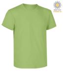 Short sleeve work t-shirt, regular fit, crew neck, OEKO-TEX certified. Colour turquoise X-CTU01T.510