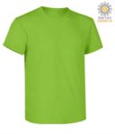 Short sleeve work t-shirt, regular fit, crew neck, OEKO-TEX certified. Colour orchid green X-CTU01T.511