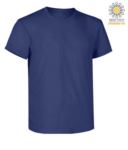 Short sleeve work t-shirt, regular fit, crew neck, OEKO-TEX certified. Colour navy blue X-CTU01T.003