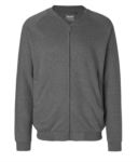 Unisex full zip sweatshirt NWO73501.GR