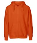 Full zip hoodie for men NWO63301.AR