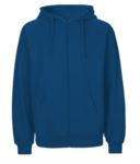 Full zip hoodie for men NWO63301.AZR