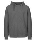 Full zip hoodie for men NWO63301.GR