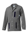 Bicoloured workwear jacket
 SI10GA0136.GR